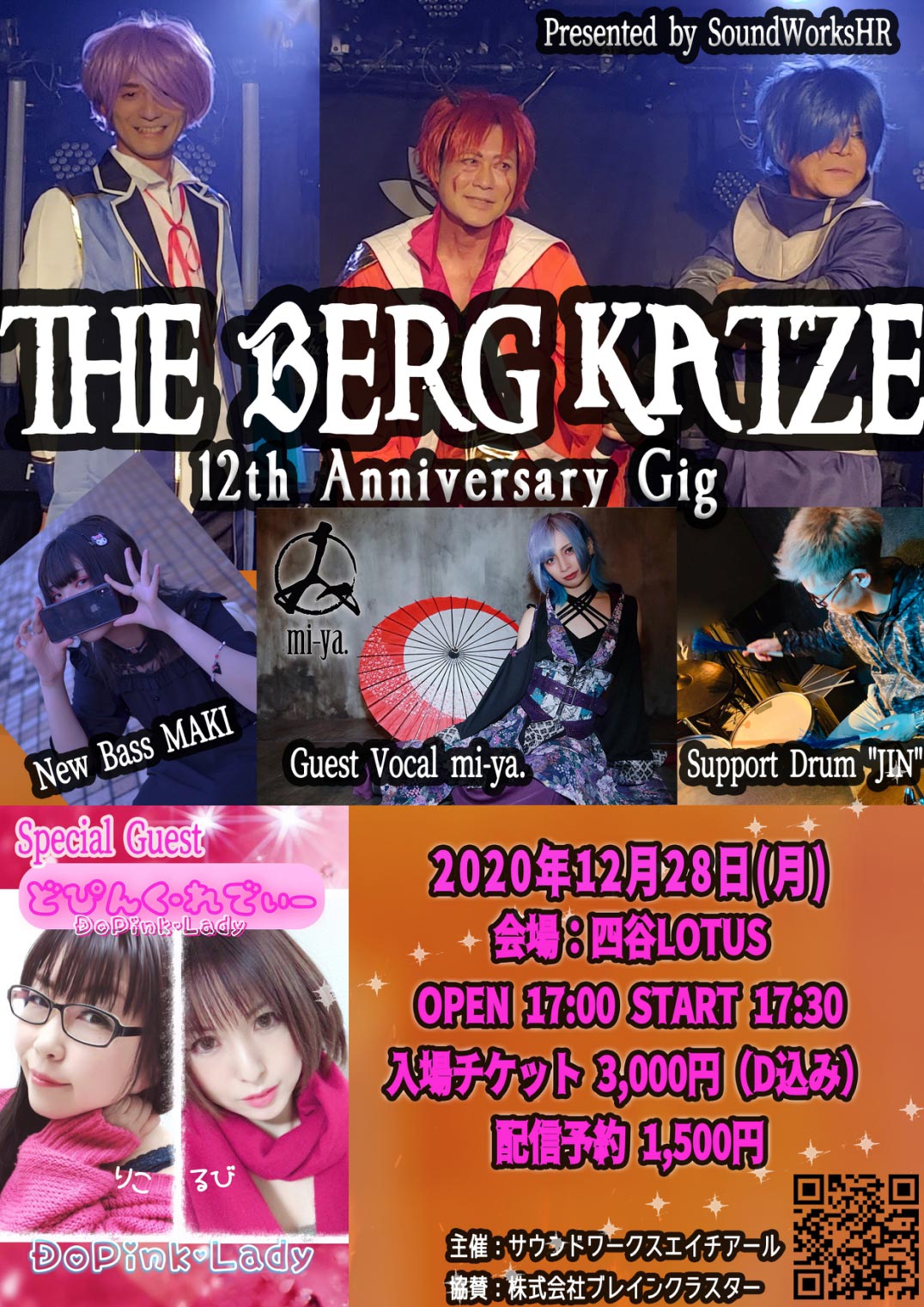 THE BERG KATZE 12th Anniversary Gig